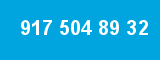 917 504 89 32 917 504 89 32